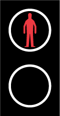 Röd akustisk signal